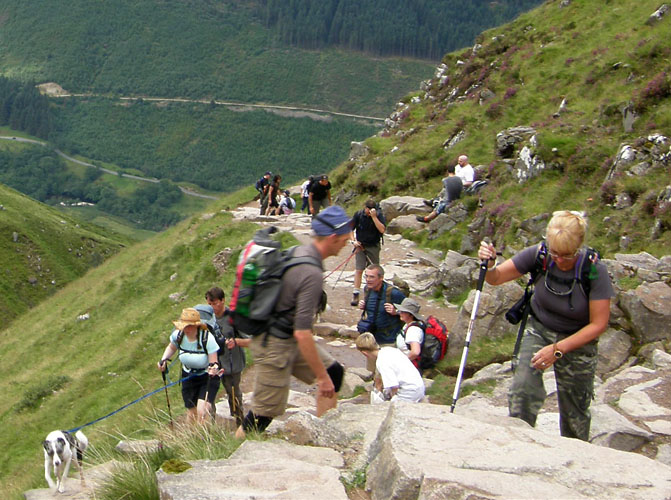 Ben Nevis tourist path