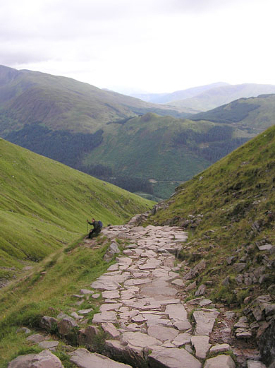 Ben Nevis tourist path