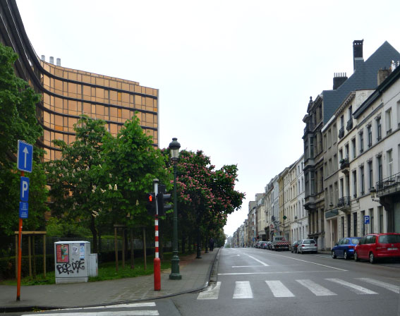 Bymidten i Bruxelles