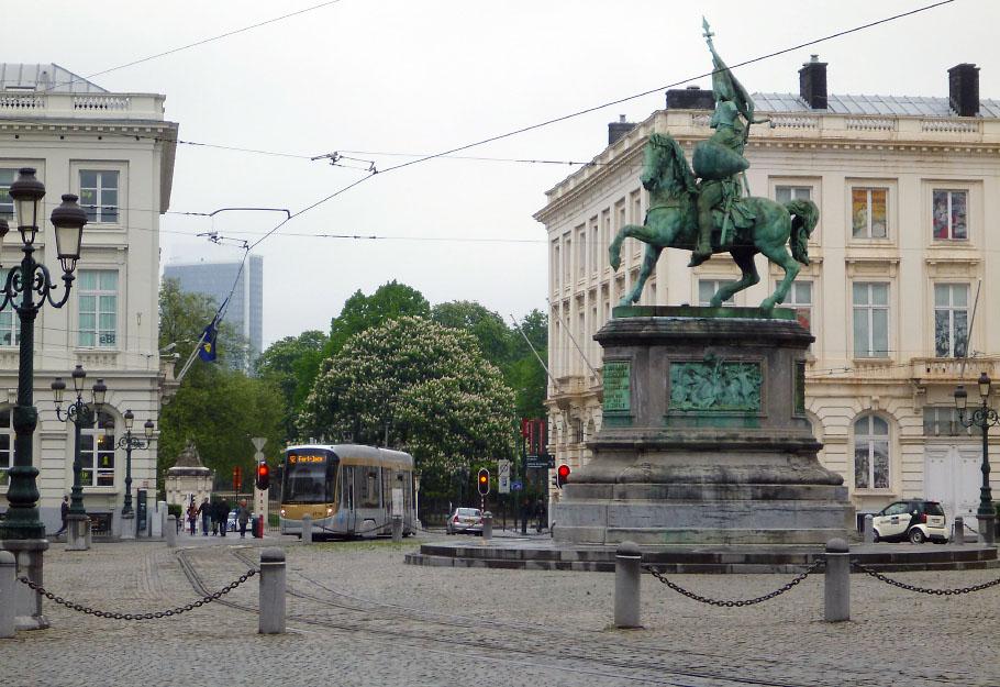 Bymidten i Bruxelles