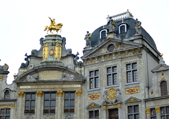 Bymidten i Bruxelles